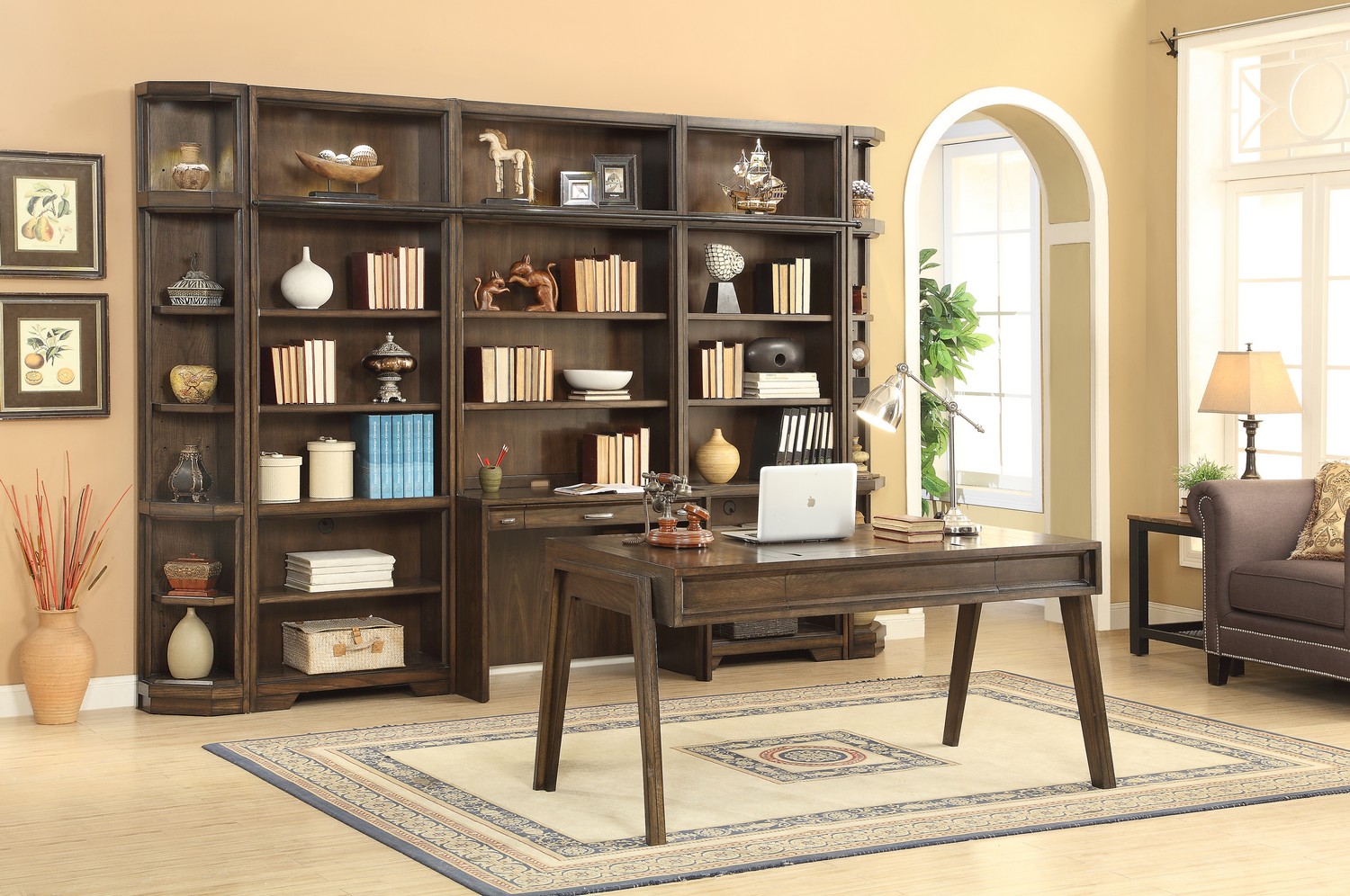 Parker House Meridien Home Office Library Bookcase Wall Unit A PHMER
