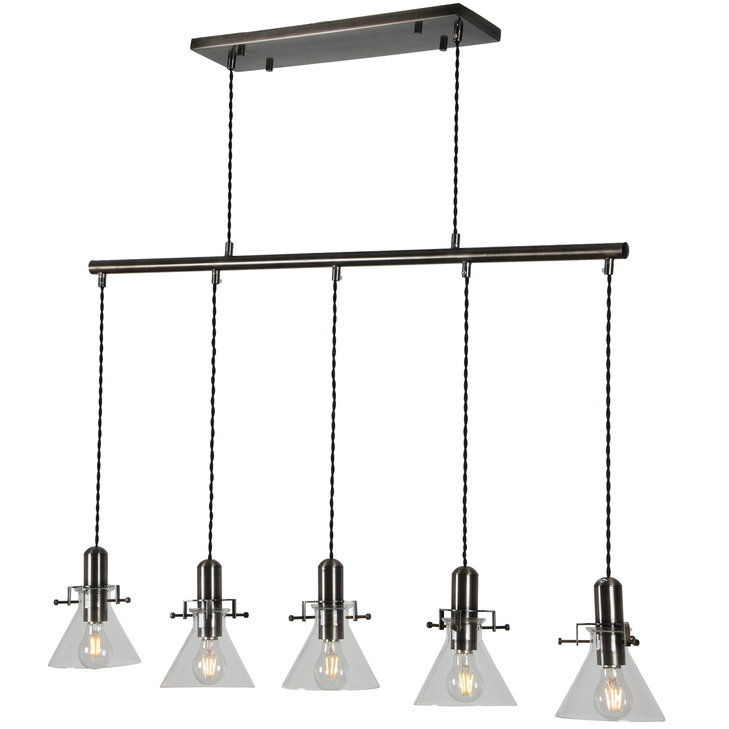 RenWil Rampant Ceiling Fixture Gunmetal RWLPC4115 at