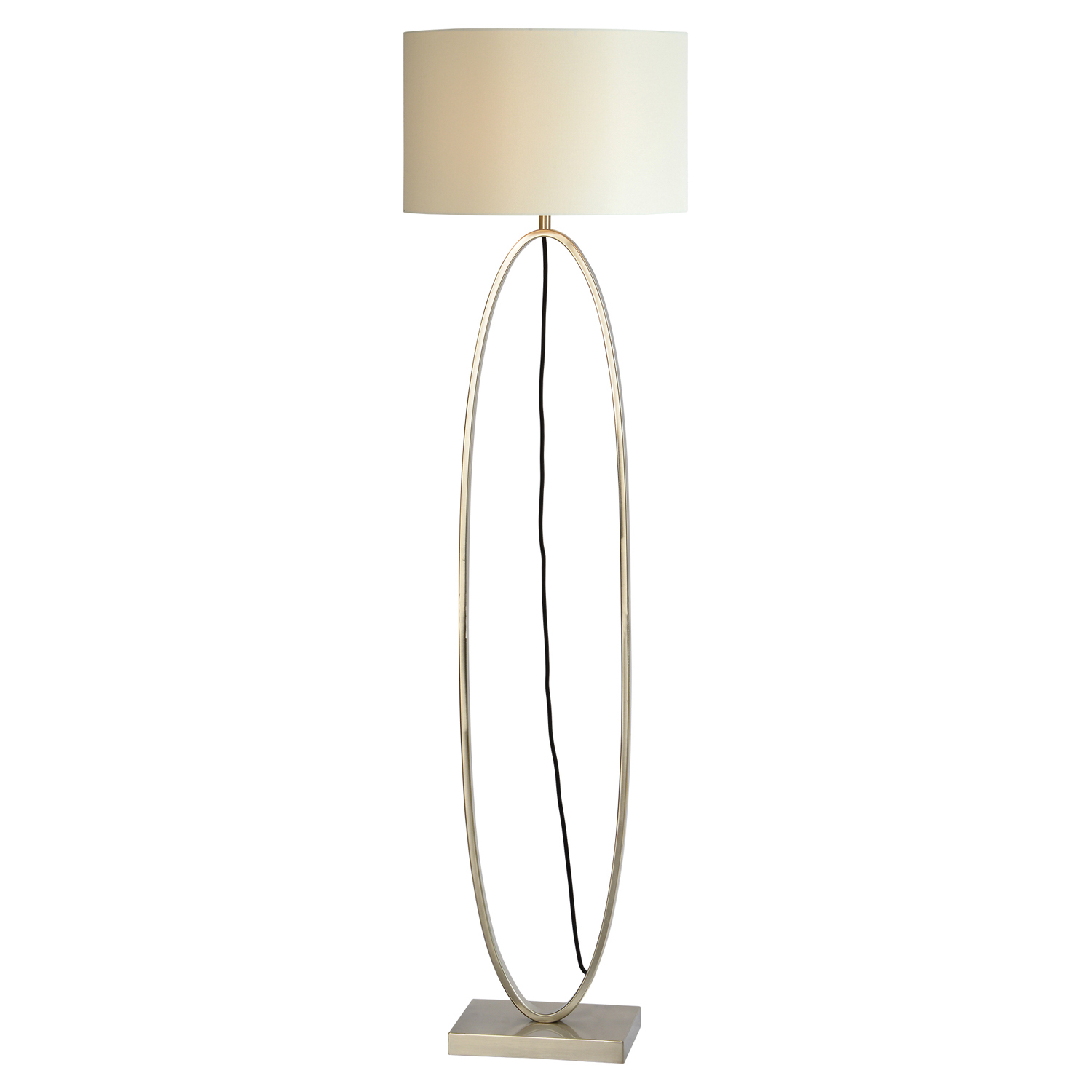RenWil Willow Floor Lamp Satin Nickel RWLPF3059 at