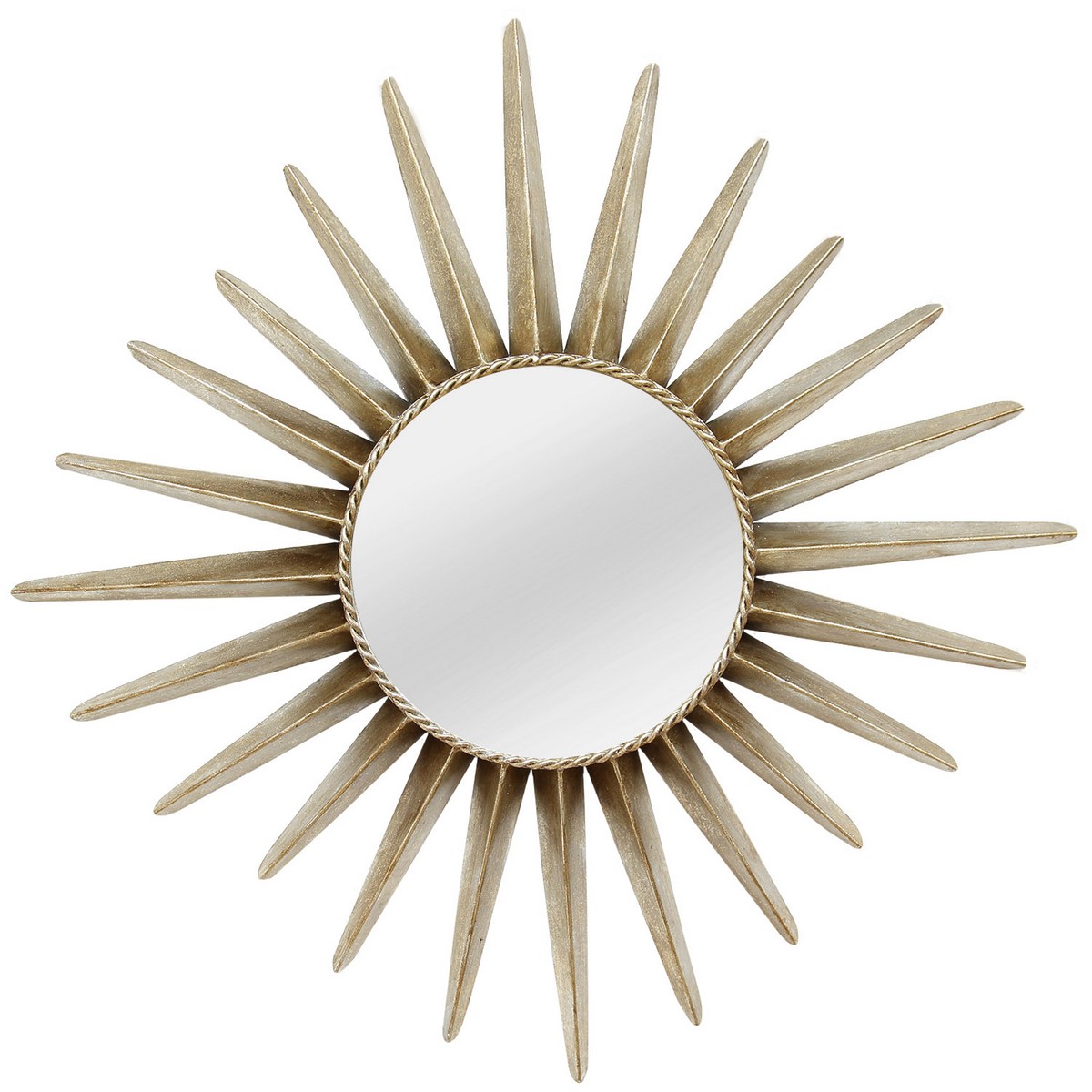 Stratton Home Decor Charlotte Wall Mirror Bronze SHD0163 at