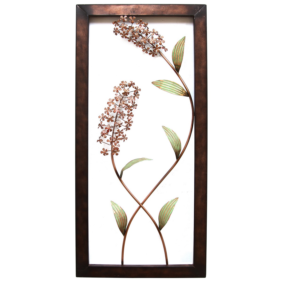 Stratton Home Decor Flower Panel Wall Decor Multi SHD0237 at