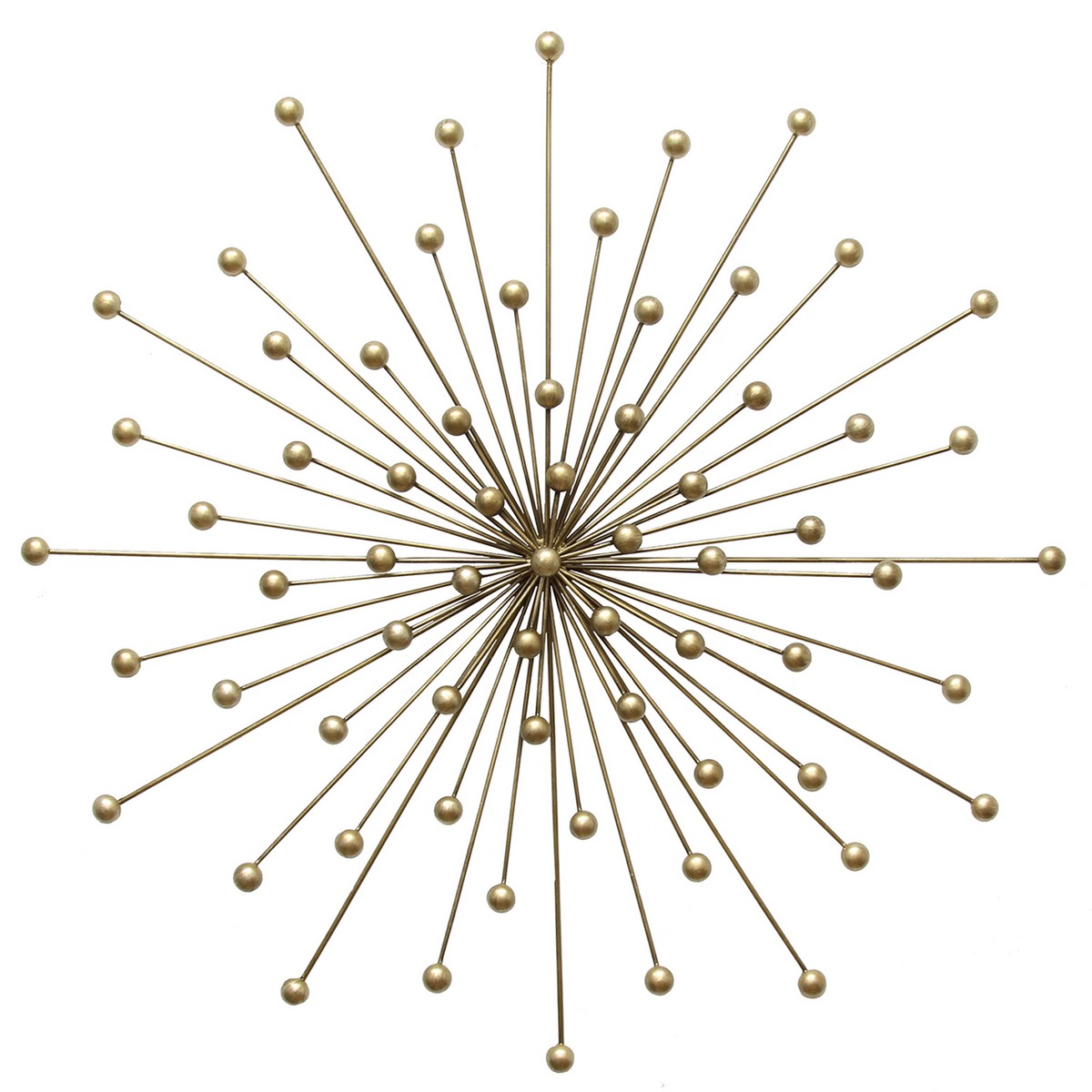 Stratton Home Decor Gold Burst Wall Decor Gold SPC939 at