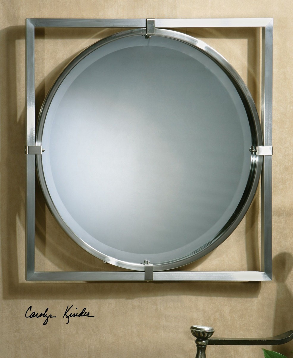 Uttermost Kagami Brushed Nickel Mirror UTTERMOST01053B at