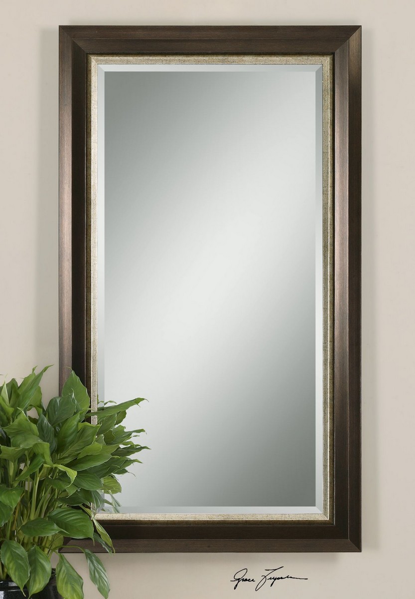 Uttermost Blaisdell Espresso Bronze Mirror UTTERMOST14214 at