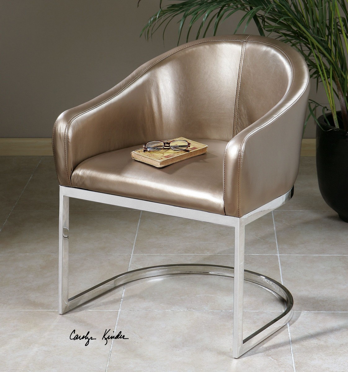 Uttermost Marah Modern Accent Chair UTTERMOST23148 at