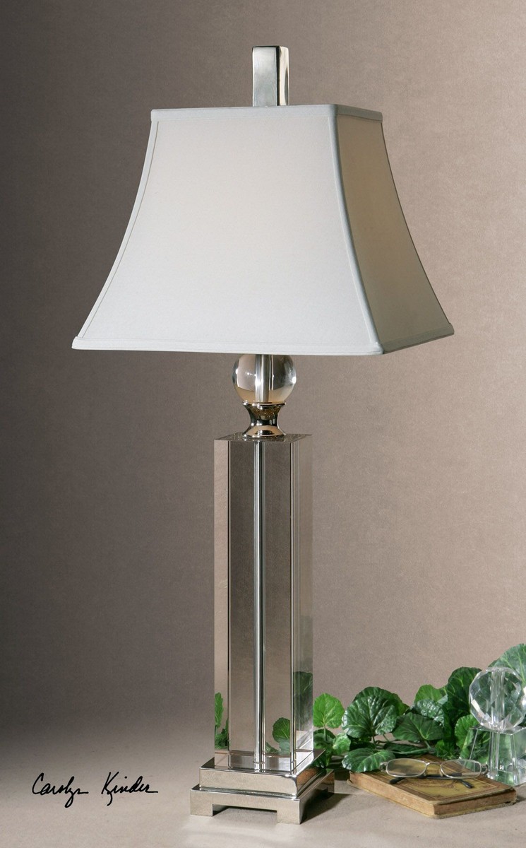 Uttermost Sapinero Crystal Table Lamp UTTERMOST27438 at