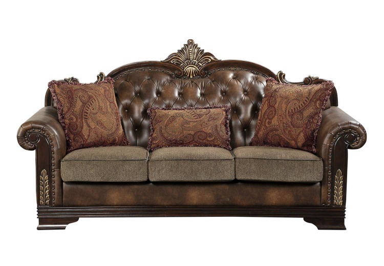 Homelegance Croydon Sofa Set Brown 9815SOFA SET at