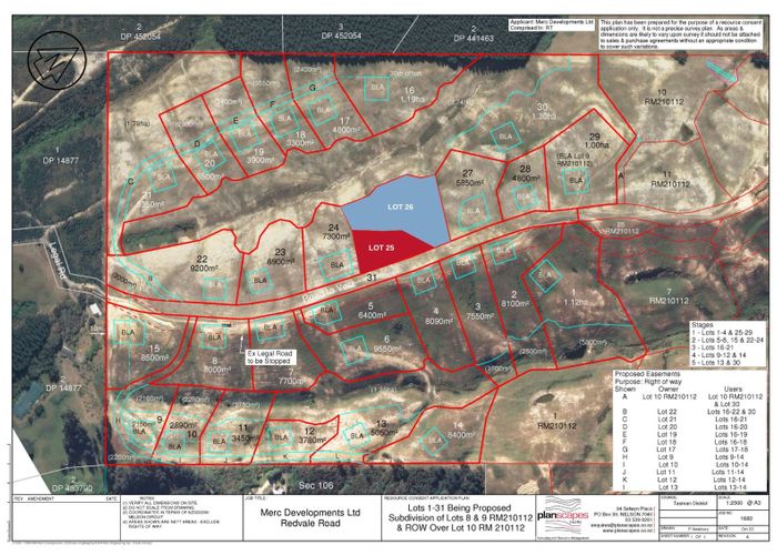 For sale La Mer View, Redvale Estate Subdivision Titled, Redwood