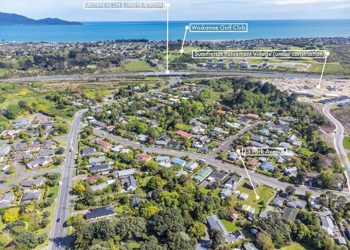 For sale 23 Park Avenue, Waikanae, Kapiti Coast, Wellington homes.co.nz