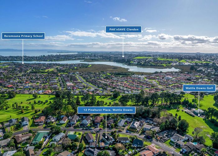 Free property data for 12 Pinehurst Place, Wattle Downs, Auckland