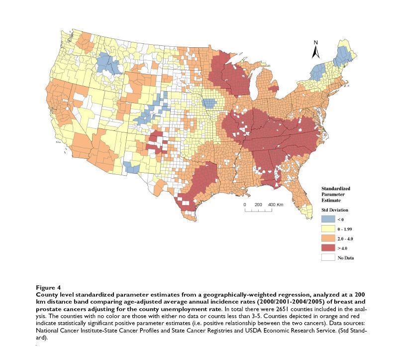 Geomedicine Shows Patterns in U.S. Breast and Prostate Cancer HuffPost
