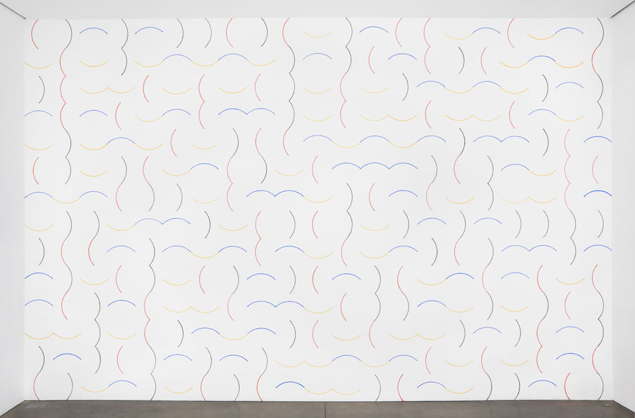 Sol LeWitt 'Arcs and Lines' At Paula Cooper Gallery, NYC HuffPost