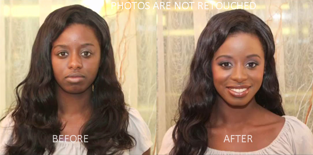 "How To" Beauty Tutorial Applying Foundation on a Deep Skin Tone