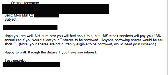 Morgan Stanley's 13% Payout Offer To Short Ford Stock ... (545 x 244 Pixel)