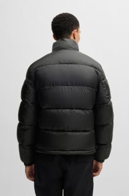 HUGO Waterrepellent puffer jacket with red logo label