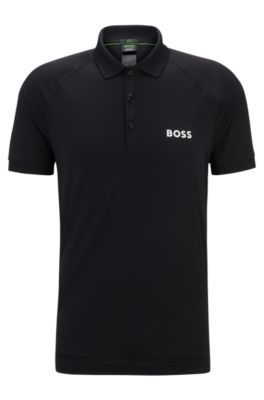 BOSS BOSS x Matteo Berrettini wafflefabric polo shirt