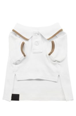 BOSS Logodetail dog polo shirt with contrast tipping