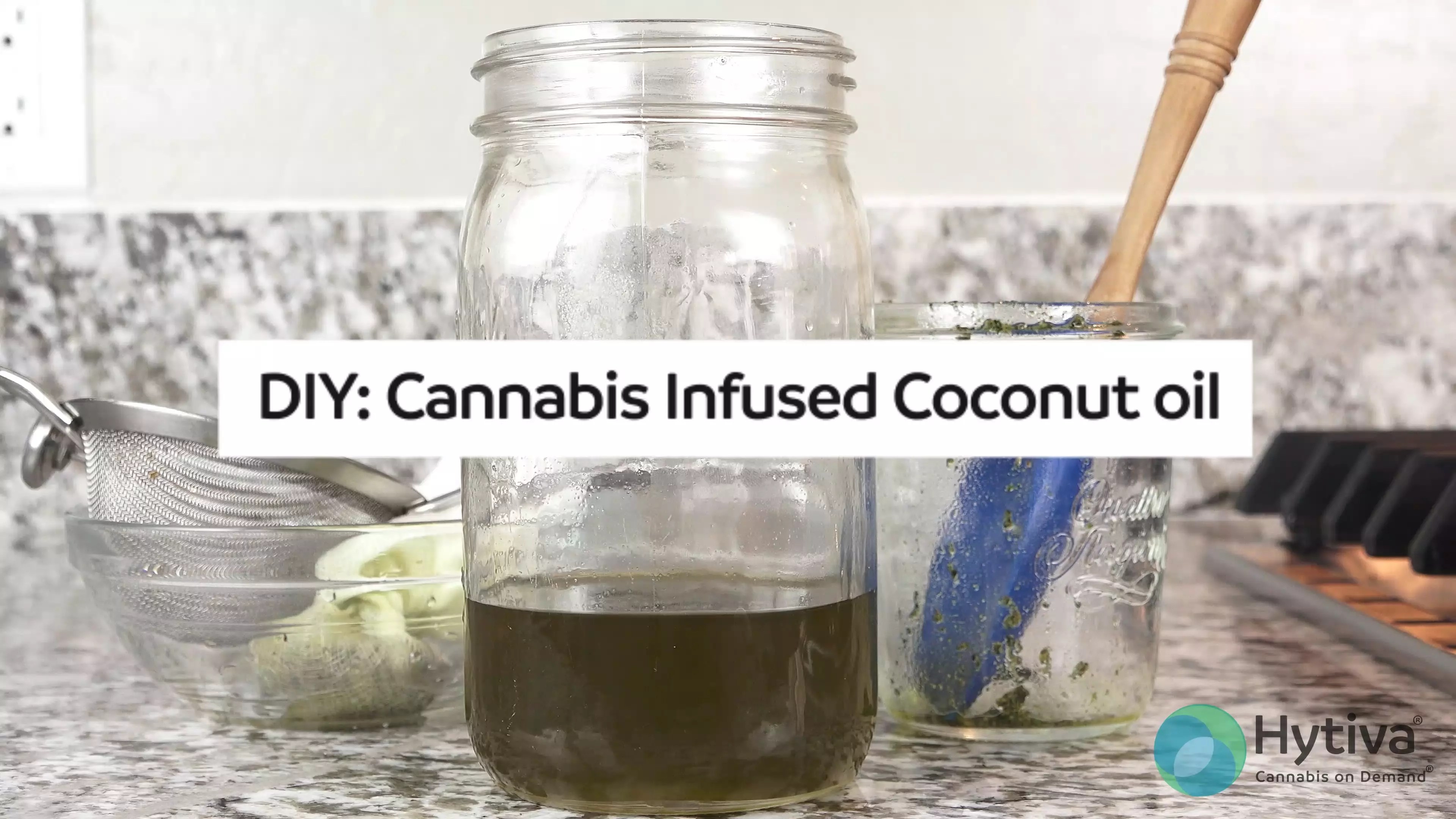 DIY Cannabis Infused Coconut Oil