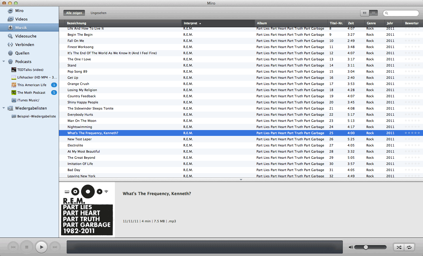 Miro für Mac Der kostenlose Medienplayer und konverter jetzt im Mac