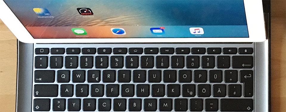 Probleme mit Logitech CreateTastatur für iPad Pro iOS 9.3 ermöglicht