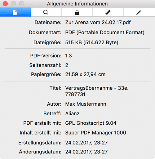 PDFMetadaten PDFInfo ändert Titel, Autor und Creator › ifun.de