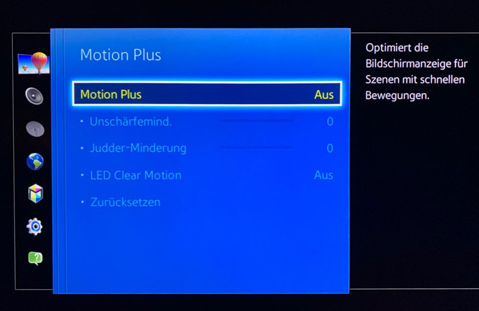 Am SamsungTV Zwangswerbung und Soap Opera Effect ausschalten › ifun.de
