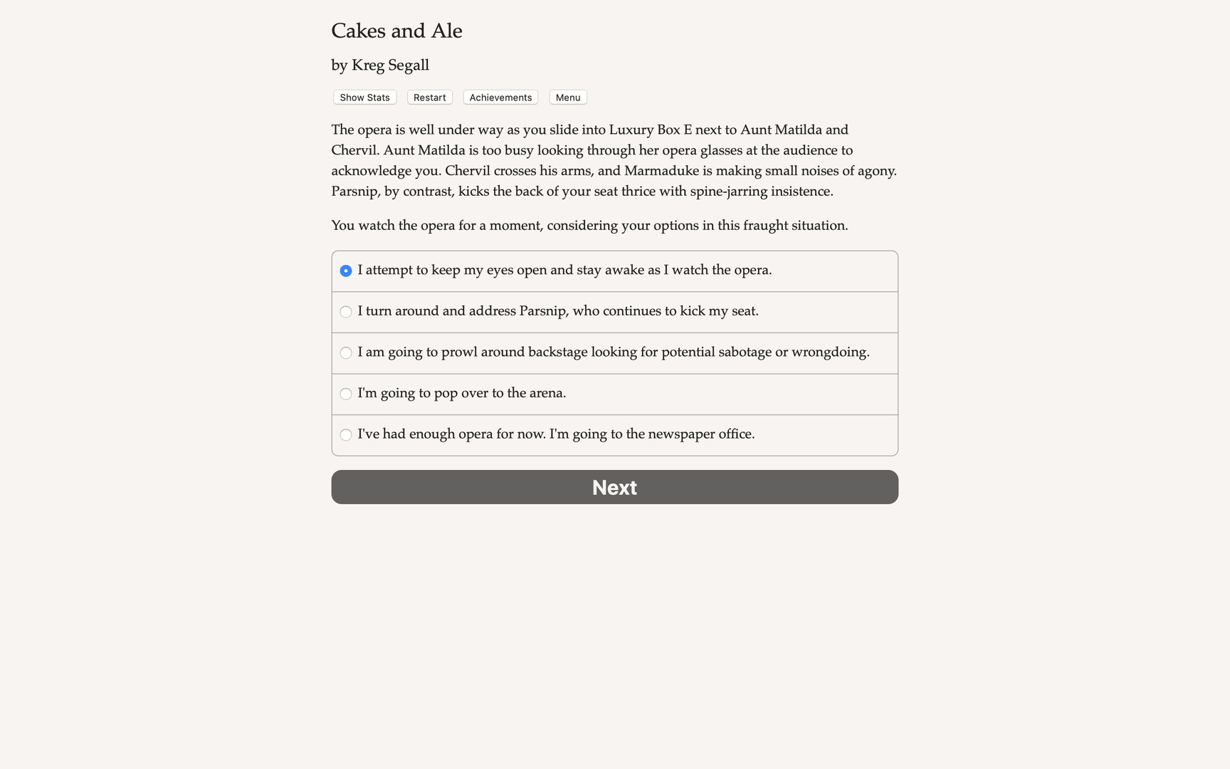 Jolly Good Cakes and Ale (2020)