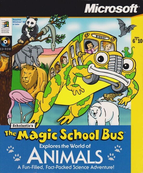 The Magic School Bus Explores the World of Animals indienova GameDB 游戏库