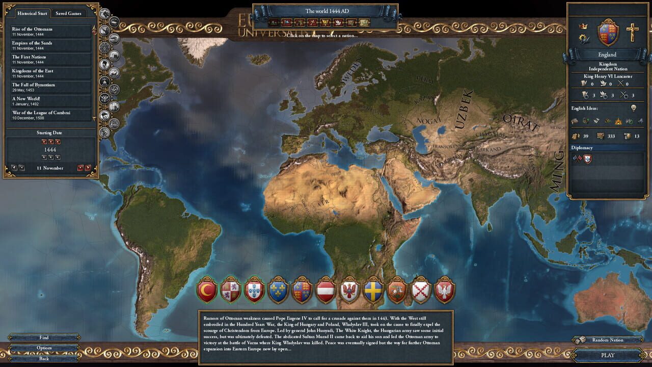 Full game Europa Universalis IV Free download for free! Install and play!