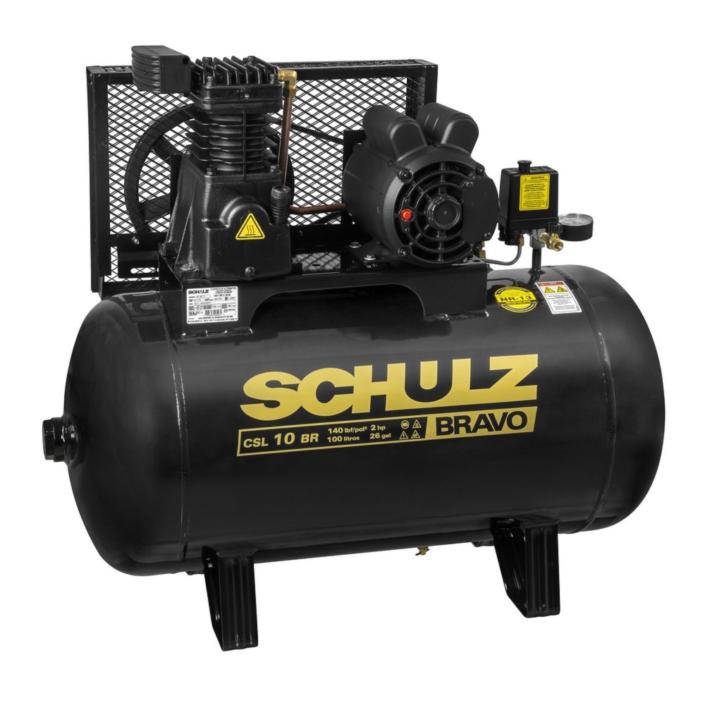 Compresor de aire schulz csl10br/100l