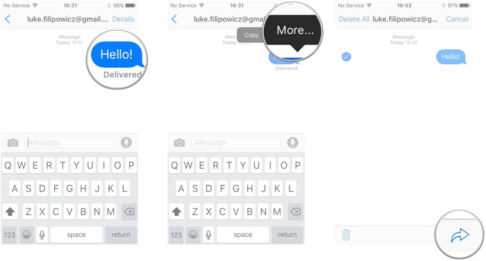 3 Ways to Copy and Share Text Messages on iPhone(iOS 14/13/12 Supported) 3 Ways to Copy and Share Text Messages on iPhone(iOS 14/13/12 Supported)