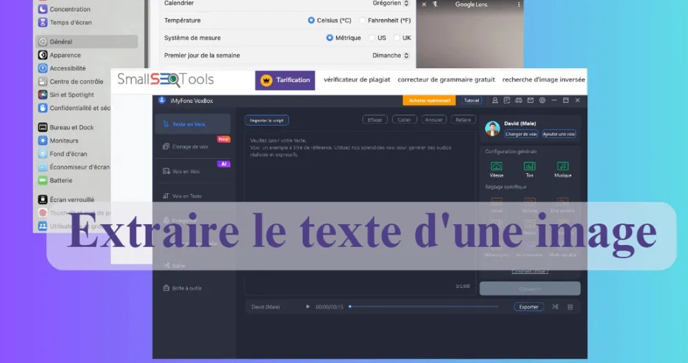 Copier texte d'une image sur PC et smartphones en 1 clic