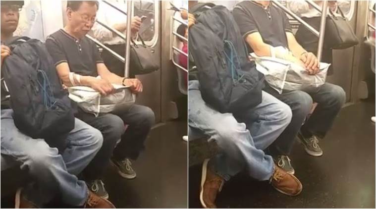 Video: Woman calls out on the man who masturbates looking at her on the