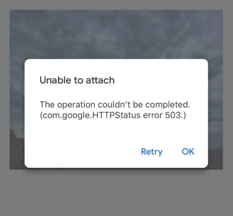 GMail is Down Globally nazal.in