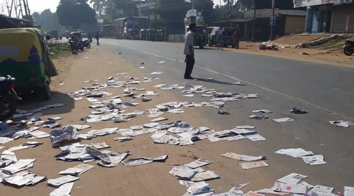 6,000 copies of Tripura newspaper destroyed, editor says attack after