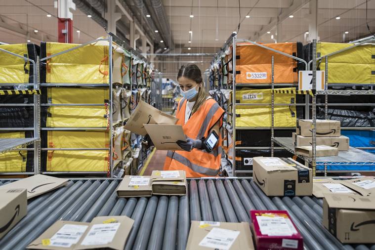 Pushed by pandemic, Amazon goes on a hiring spree without equal