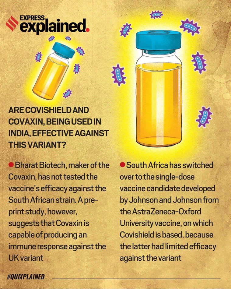 What is South African variant of Covid19?