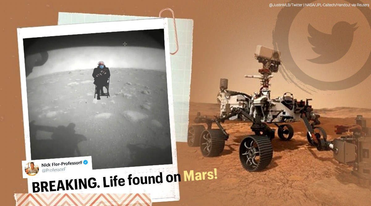 Perseverance’s picture of its ‘forever home’ sparks memes all the way