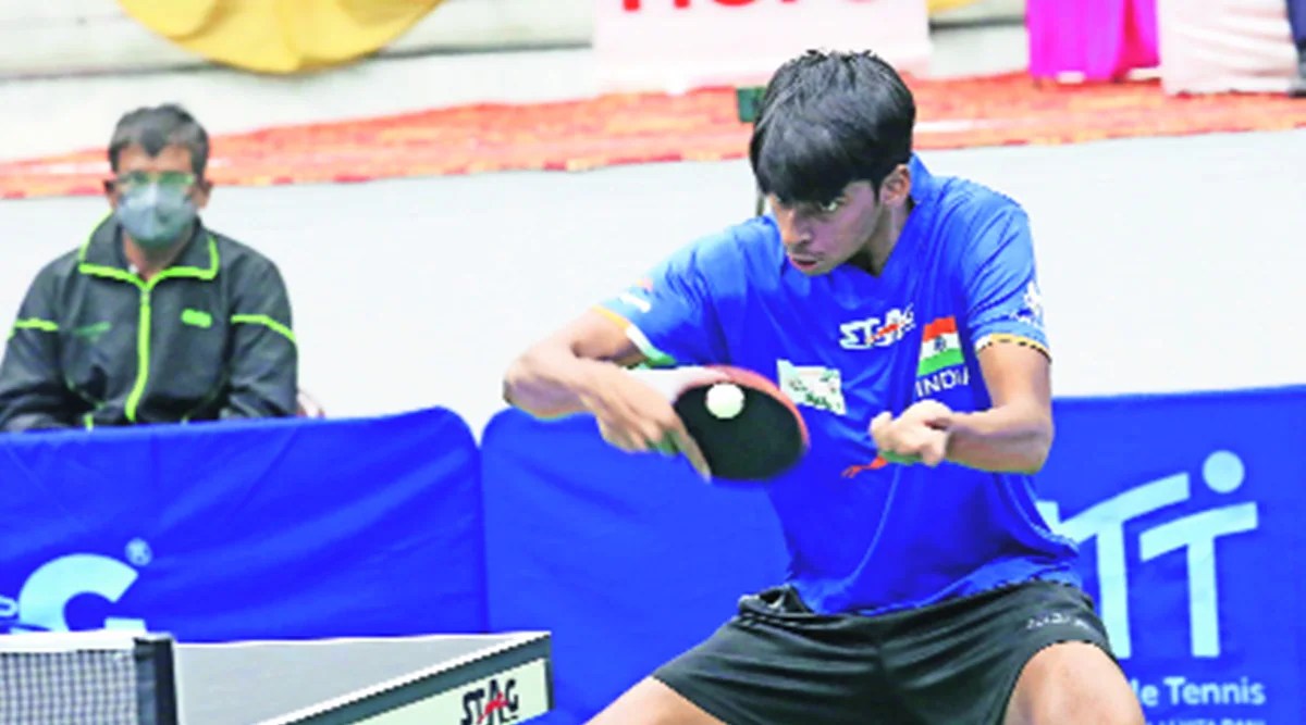 82nd Senior National Table Tennis Championship Telangana’s Snehit