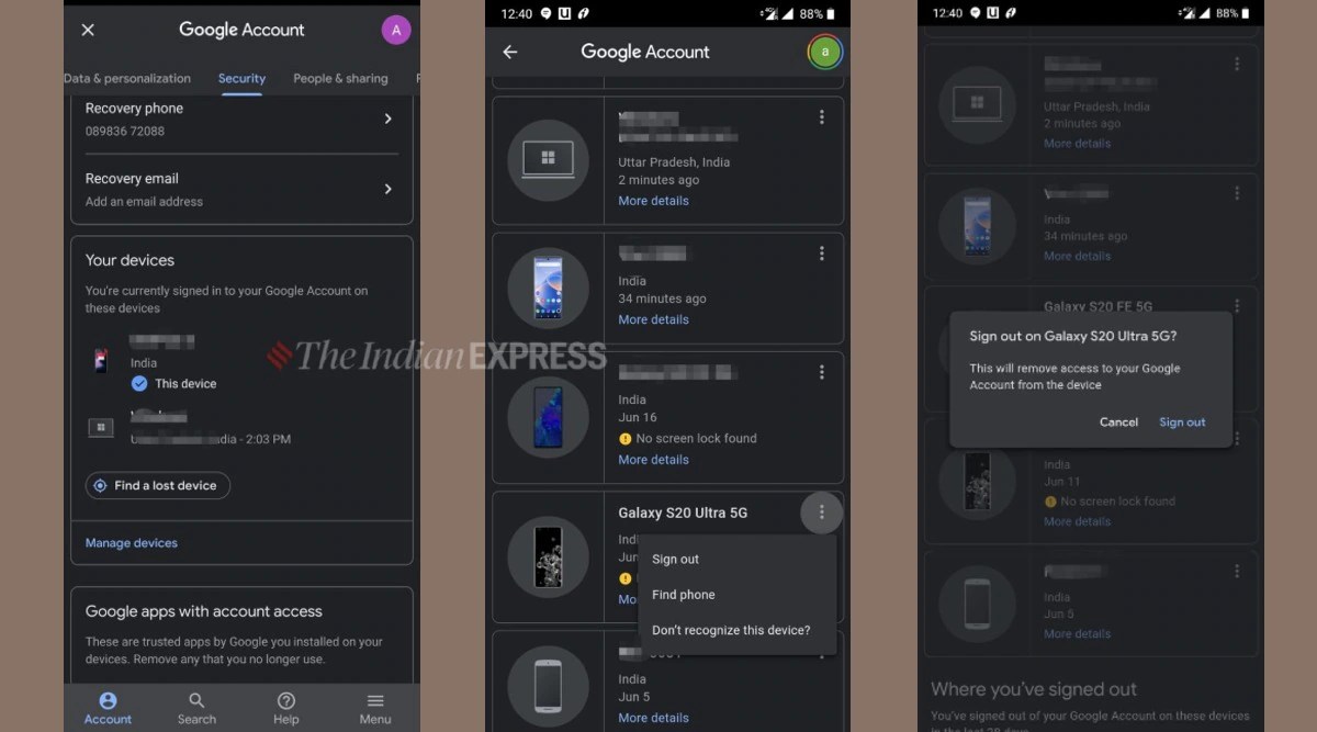 How to remotely log out of your Google or Gmail account