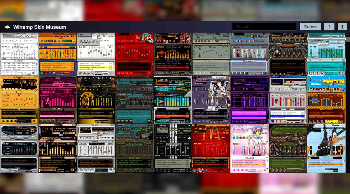 Winamp Skin Museum brings over 65,000 skins to the classic media player
