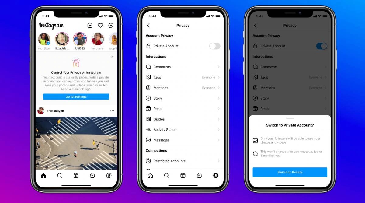 New Instagram account to be private and safer for teens