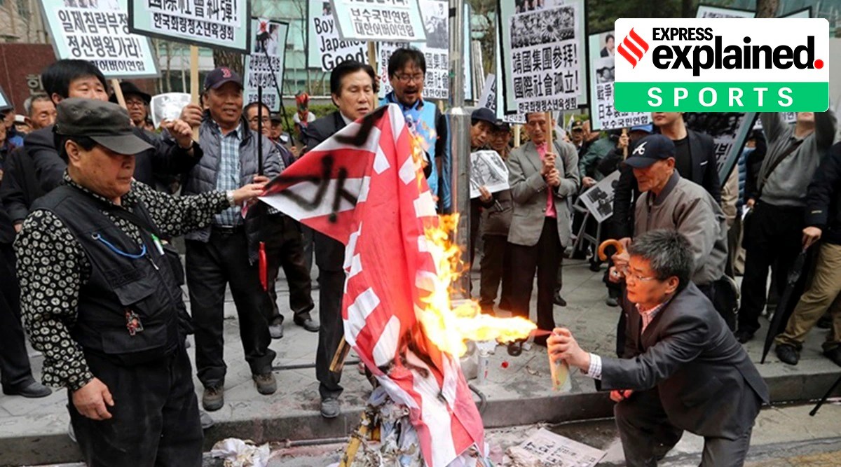 Explained Why Japan’s rising sun flag has created anger at the Tokyo