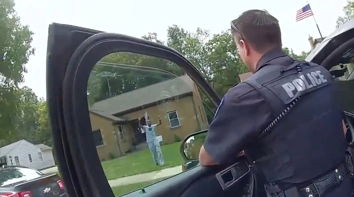 Black real estate agent and clients handcuffed at house viewing World