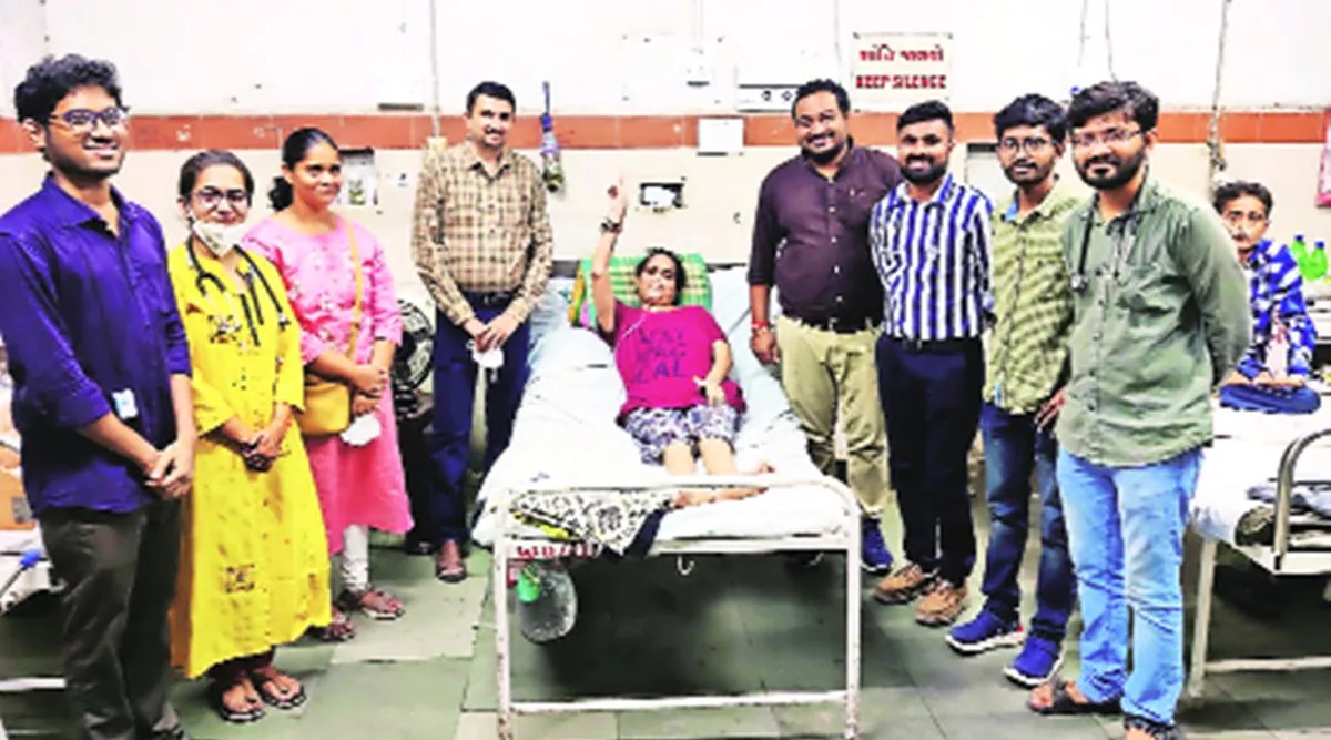 Woman recovers after 119 days of Covid treatment in Vadodara hospital