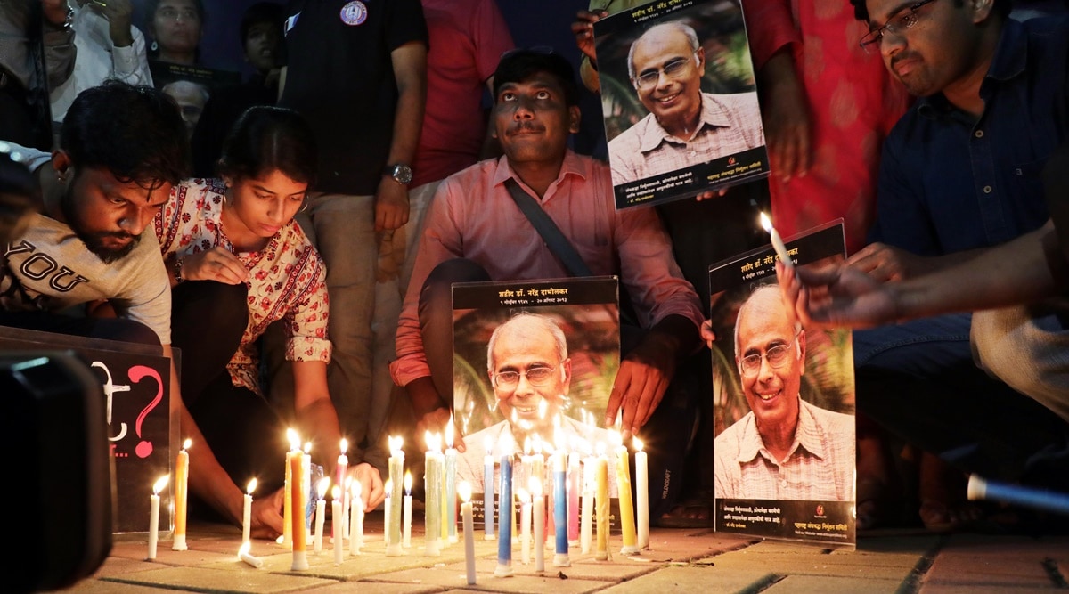 Pune News Highlights Court frames charges against 5 accused in Narendra Dabholkar murder case