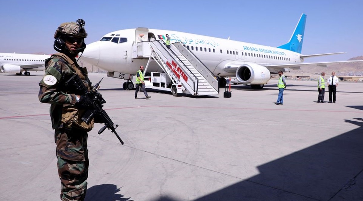 Flight with civilians onboard leaves Kabul, signalling airport is back