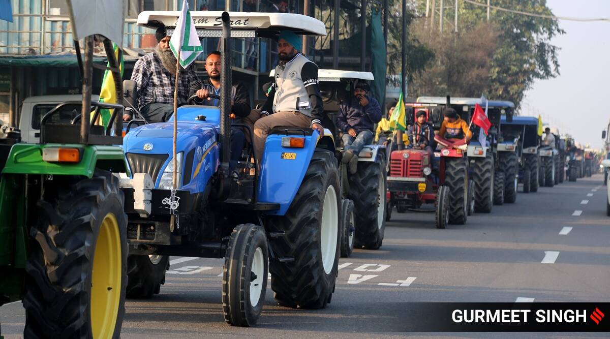Police tie tractor sales to farm protest Spurt began much earlier