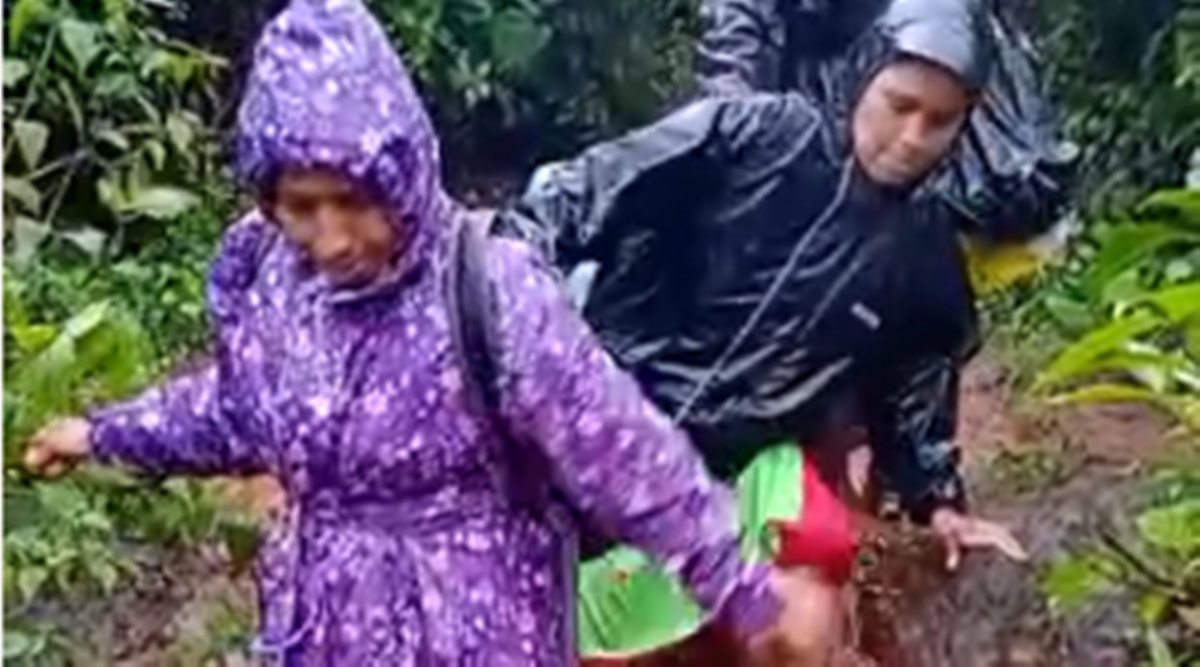 Kolhapur health workers brave difficult terrain to give vaccines in