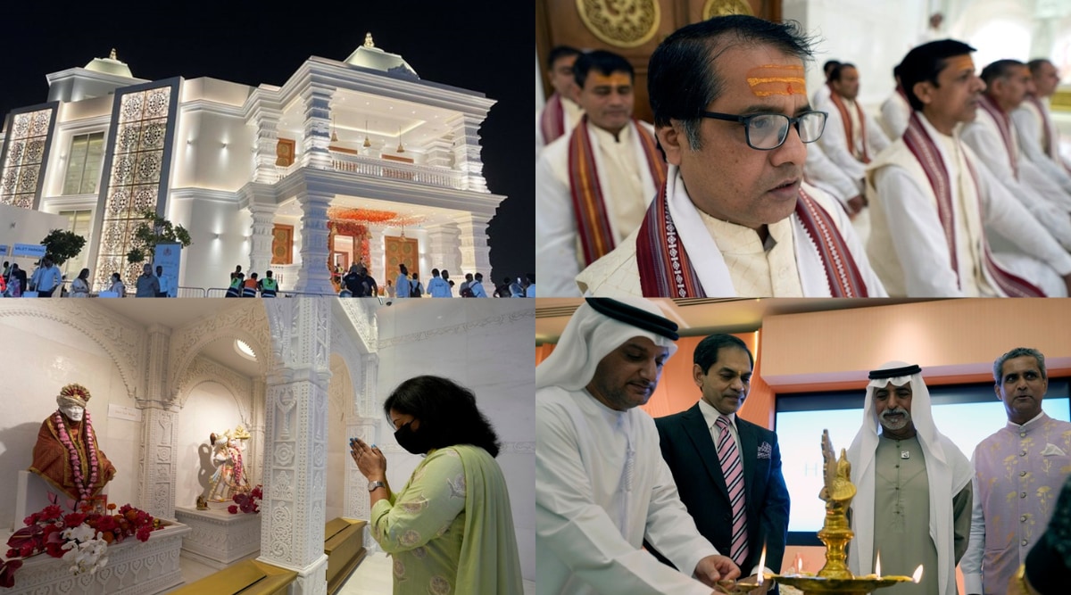 A grand Hindu temple opens for public in Dubai — see pics World News